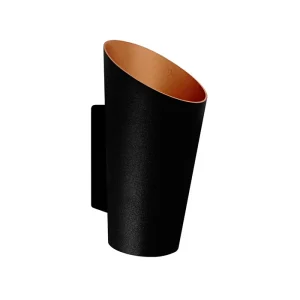 APLIQUE EXTERIOR LED 10W LIGHT ALLO COB 3000K 400LM 100-240V 50/60HZ NEGRO IP54