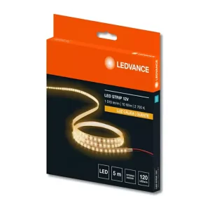 CINTA LED FLEX 2700K LEDVANCE 10W 12VDC 5MTS 120LEDS SMD IP20