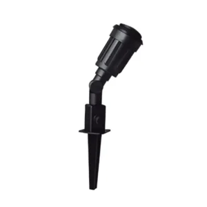 ESTACA 1 CABEZA Y SOQUET E-27 LIGHT  (CON 2 CABLES DE 30CM) PARA PAR 30 / PAR 38