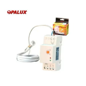 Sensor fotocelda tipo llave de luz riel para encender automáticamente cuando llega la noche o cuando oscurece, sensor con cable extensible