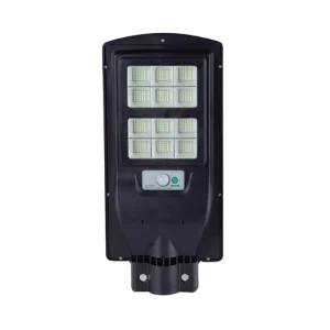 LUMINARIA DE ALUMBRADO PUBLICO 100W SOLAR INTEGRADO CON CONTROL, SOPORTE Y SENSOR