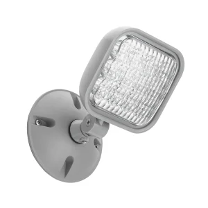 LUZ DE EMERGENCIA LITHONIA 1W ERE GY SGL SD WP SQ M12 CERTIFICACION UL & NFPA
