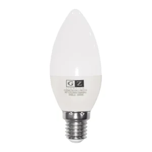 FOCO VELA E14 7W GLIGHT PAVONADO 6500K 595LM