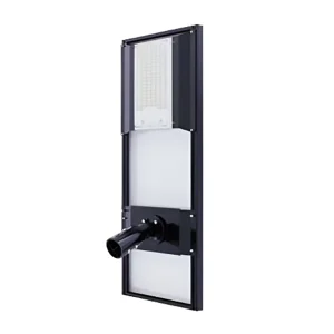 LUMINARIA SOLAR INTEGRADA 40W PANEL MONOCRISTALINO 6000LM 7500K