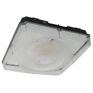 LUMINARIA CANOPY CUADRADA LED-ONE 25/50/75/100W POTENCIA Y T° COLOR AJUSTABLE 30/40/50K 50000HRS IP65 UL 120-277V