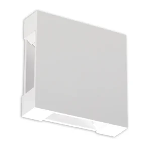 APLIQUE EXTERIOR LED GALY "OPALUX" BLANCO, 4W 400LM 3000K,120-265VAC, IP65