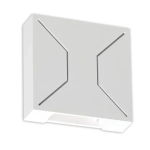 APLIQUE EXTERIOR LED DEGLY "OPALUX" BLANCO, 5W 500LM 3000K,120-265VAC, IP65 MASTERX50
