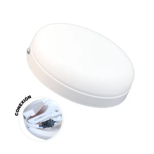 PANEL REDONDO TORTA CON SENSOR RADAR 24W "OPALUX" 8000K 176-265V 2160LM MASTERX60