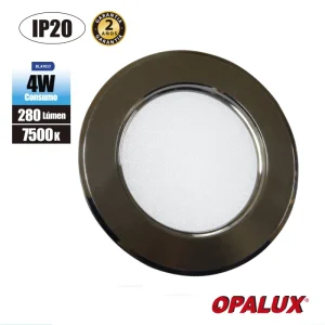 SPOT PARA MUEBLE 4W OPALUX 7500K GRAFITO