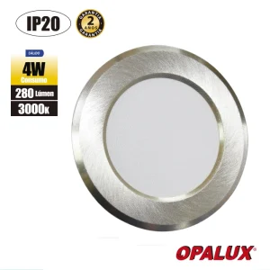 SPOT PARA MUEBLE 4W OPALUX 3000K SILVER