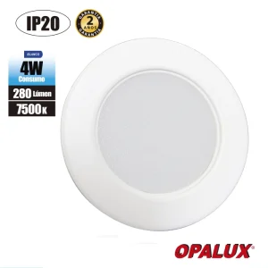 SPOT PARA MUEBLE 4W OPALUX 7500K BLANCO