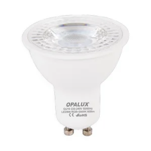 FOCO DICROICO GU10 RGB "OPALUX" 800LM 220-240VAC 60HZ 38°  C/CONTROL