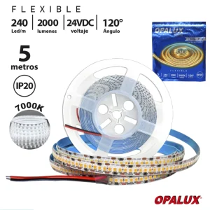 CINTA LED 7200K 240LED "OPALUX" 24V IP20