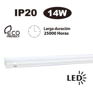 Luminaria tubo led 14w, opalux, op-lt514-cw luminaria tubo led 14w led tube t5 with switch pc+pvc 14w 15000k