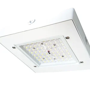 LUMINARIA JARVIS LED 54W CUADRADO 5000K 6588LM 50000 HRS DIMABLE IP64 120-277V