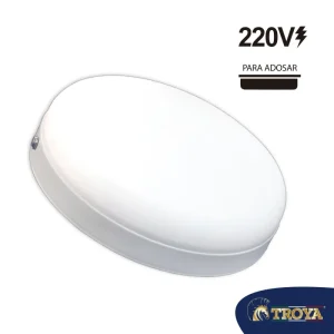 PANEL LED REDONDO 48W TORTA "TROYA" BLANCO 175-265V