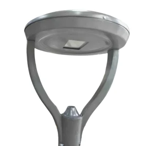 FAROLA LED EXTERIOR TIPO ISLA 100W PARA ALUMBRADO PUBLICO CON LUMINARIA INTEGRADA DISEÑO ORNAMENTAL IDEAL PARA PARQUES Y JARDINES MARCA LIFE ALUMINIO FUNDIDO