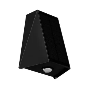 APLIQUE LED SOLAR CIELO 0.4W 30K 50LM IP54 BK 3.7V