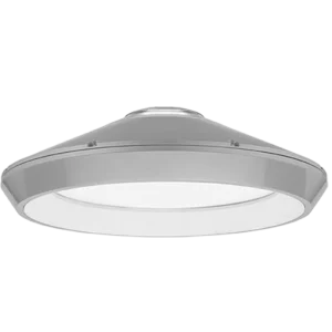 LUMINARIA CANOPY 43W LITHONIA VCPGX LED V8 P3 40K 70CRI T5M MVOLT PM UPL2 DWHXD 4000K 6173 LUMENES CERTIFICACION IP66 & DLC